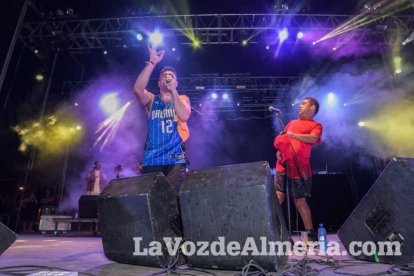 III edición del Festival de música Juergas Rock celebrado en Adra.