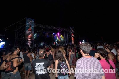 III edición del Festival de música Juergas Rock celebrado en Adra.