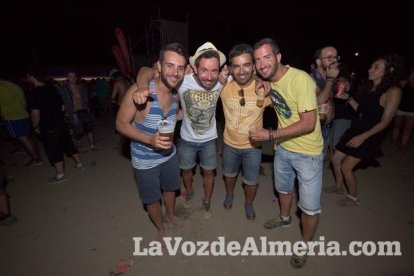 III edición del Festival de música Juergas Rock celebrado en Adra.