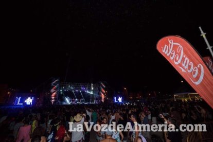 III edición del Festival de música Juergas Rock celebrado en Adra.
