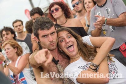 III edición del Festival de música Juergas Rock celebrado en Adra.