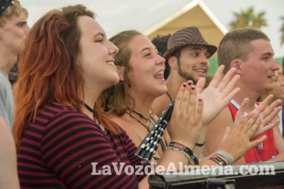 III edición del Festival de música Juergas Rock celebrado en Adra.