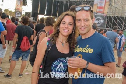 III edición del Festival de música Juergas Rock celebrado en Adra.