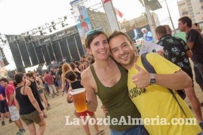 III edición del Festival de música Juergas Rock celebrado en Adra.