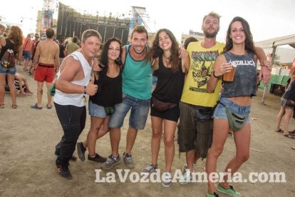 III edición del Festival de música Juergas Rock celebrado en Adra.