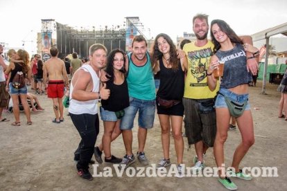 III edición del Festival de música Juergas Rock celebrado en Adra.