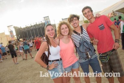 III edición del Festival de música Juergas Rock celebrado en Adra.