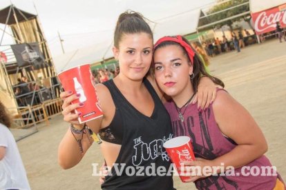 III edición del Festival de música Juergas Rock celebrado en Adra.