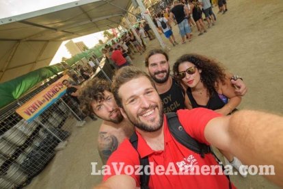 III edición del Festival de música Juergas Rock celebrado en Adra.