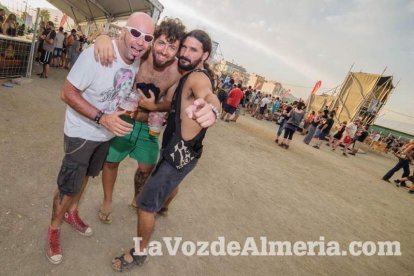 III edición del Festival de música Juergas Rock celebrado en Adra.