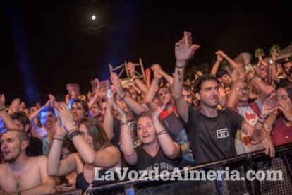 III edición del Festival de música Juergas Rock celebrado en Adra.