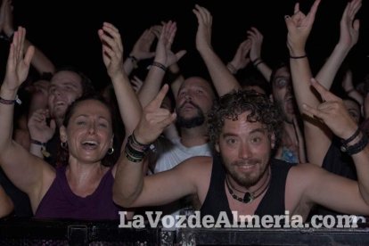 III edición del Festival de música Juergas Rock celebrado en Adra.
