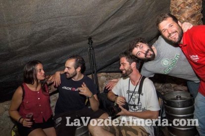III edición del Festival de música Juergas Rock celebrado en Adra.