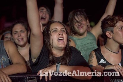III edición del Festival de música Juergas Rock celebrado en Adra.