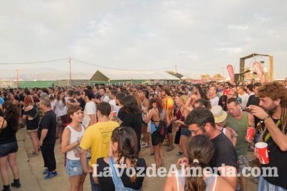 III edición del Festival de música Juergas Rock celebrado en Adra.