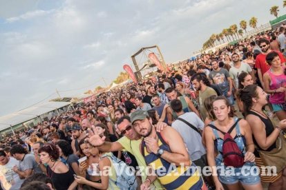 III edición del Festival de música Juergas Rock celebrado en Adra.