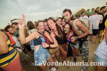 III edición del Festival de música Juergas Rock celebrado en Adra.