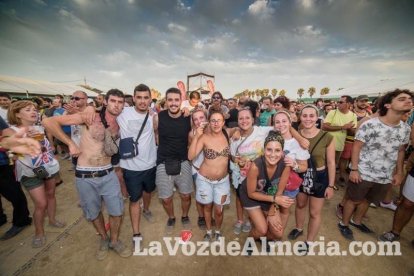 III edición del Festival de música Juergas Rock celebrado en Adra.