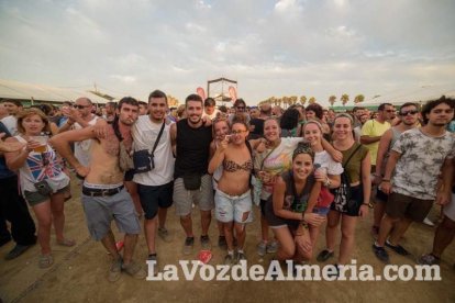 III edición del Festival de música Juergas Rock celebrado en Adra.
