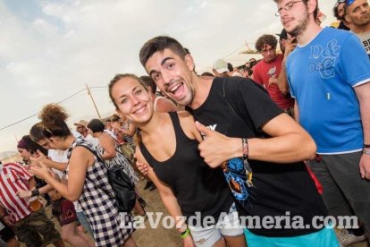 III edición del Festival de música Juergas Rock celebrado en Adra.