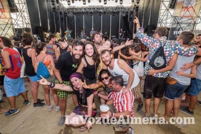III edición del Festival de música Juergas Rock celebrado en Adra.