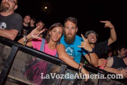 III edición del Festival de música Juergas Rock celebrado en Adra.