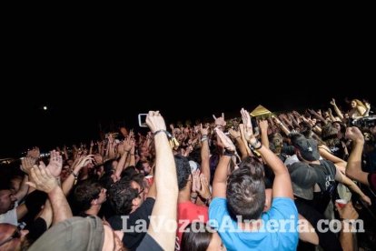 III edición del Festival de música Juergas Rock celebrado en Adra.
