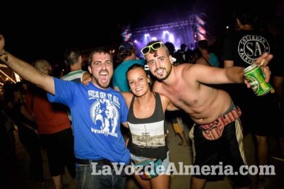 III edición del Festival de música Juergas Rock celebrado en Adra.