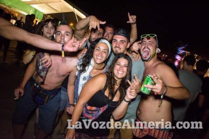 III edición del Festival de música Juergas Rock celebrado en Adra.