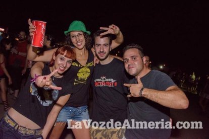 III edición del Festival de música Juergas Rock celebrado en Adra.