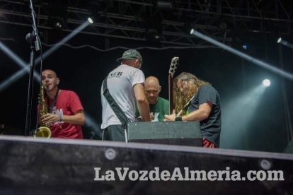 III edición del Festival de música Juergas Rock celebrado en Adra.