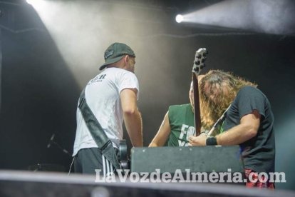 III edición del Festival de música Juergas Rock celebrado en Adra.