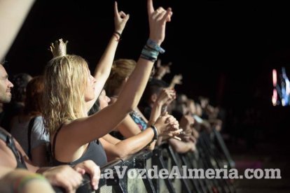 III edición del Festival de música Juergas Rock celebrado en Adra.