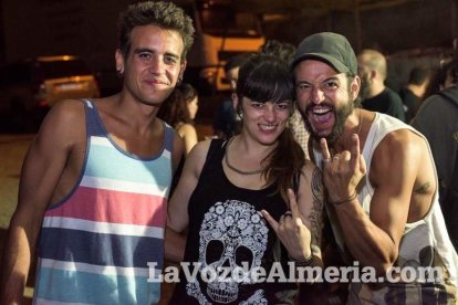 III edición del Festival de música Juergas Rock celebrado en Adra.