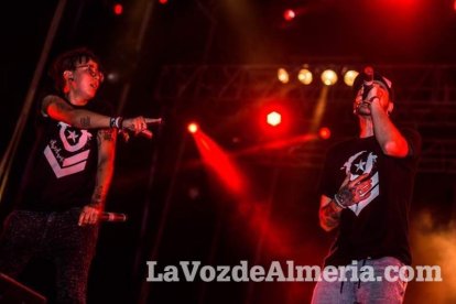 III edición del Festival de música Juergas Rock celebrado en Adra.