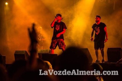 III edición del Festival de música Juergas Rock celebrado en Adra.