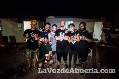 III edición del Festival de música Juergas Rock celebrado en Adra.