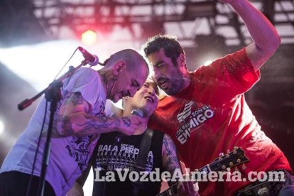 III edición del Festival de música Juergas Rock celebrado en Adra.