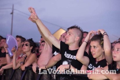 III edición del Festival de música Juergas Rock celebrado en Adra.
