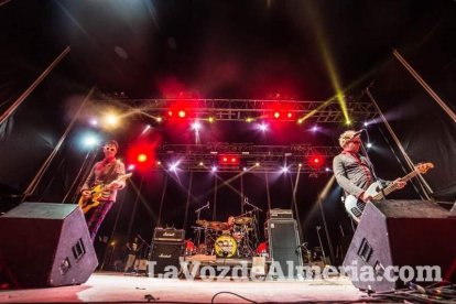 III edición del Festival de música Juergas Rock celebrado en Adra.