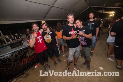 III edición del Festival de música Juergas Rock celebrado en Adra.