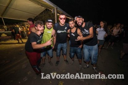 III edición del Festival de música Juergas Rock celebrado en Adra.