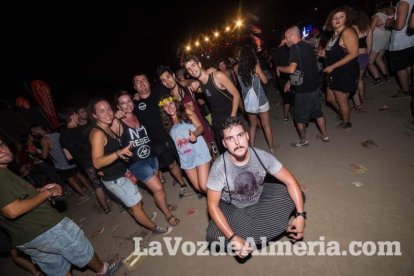 III edición del Festival de música Juergas Rock celebrado en Adra.