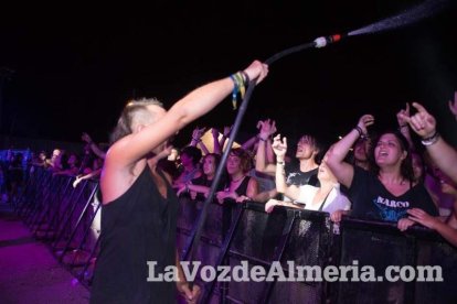 III edición del Festival de música Juergas Rock celebrado en Adra.