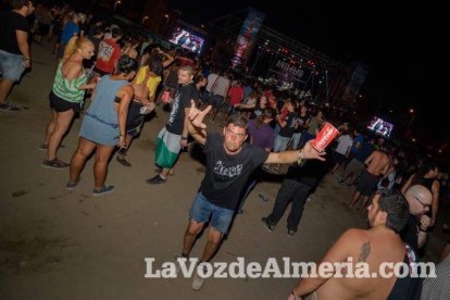III edición del Festival de música Juergas Rock celebrado en Adra.