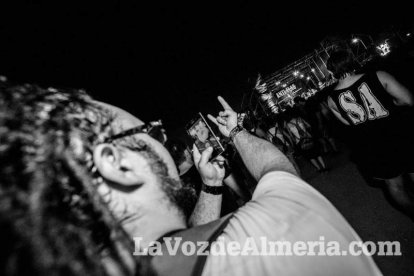 III edición del Festival de música Juergas Rock celebrado en Adra.