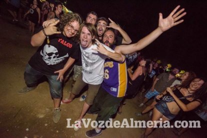 III edición del Festival de música Juergas Rock celebrado en Adra.