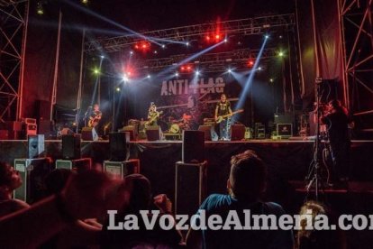 III edición del Festival de música Juergas Rock celebrado en Adra.