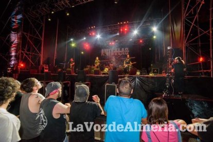 III edición del Festival de música Juergas Rock celebrado en Adra.