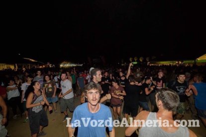 III edición del Festival de música Juergas Rock celebrado en Adra.